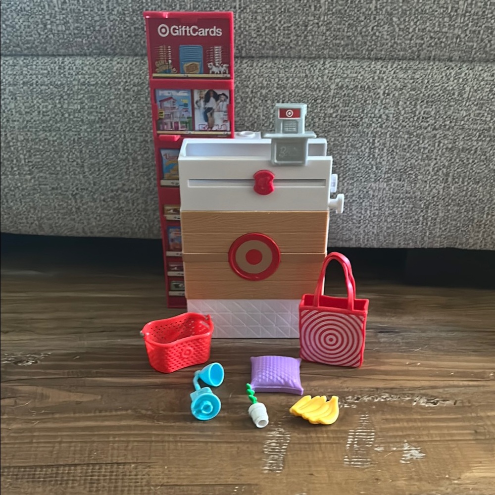 Barbie Target Play Cash Register Set - Multicolor